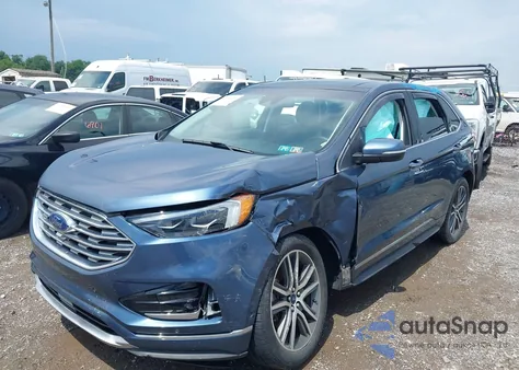 2019 Ford Edge Titanium из США, поврежденный, VIN 2FMPK4K96KBB11631